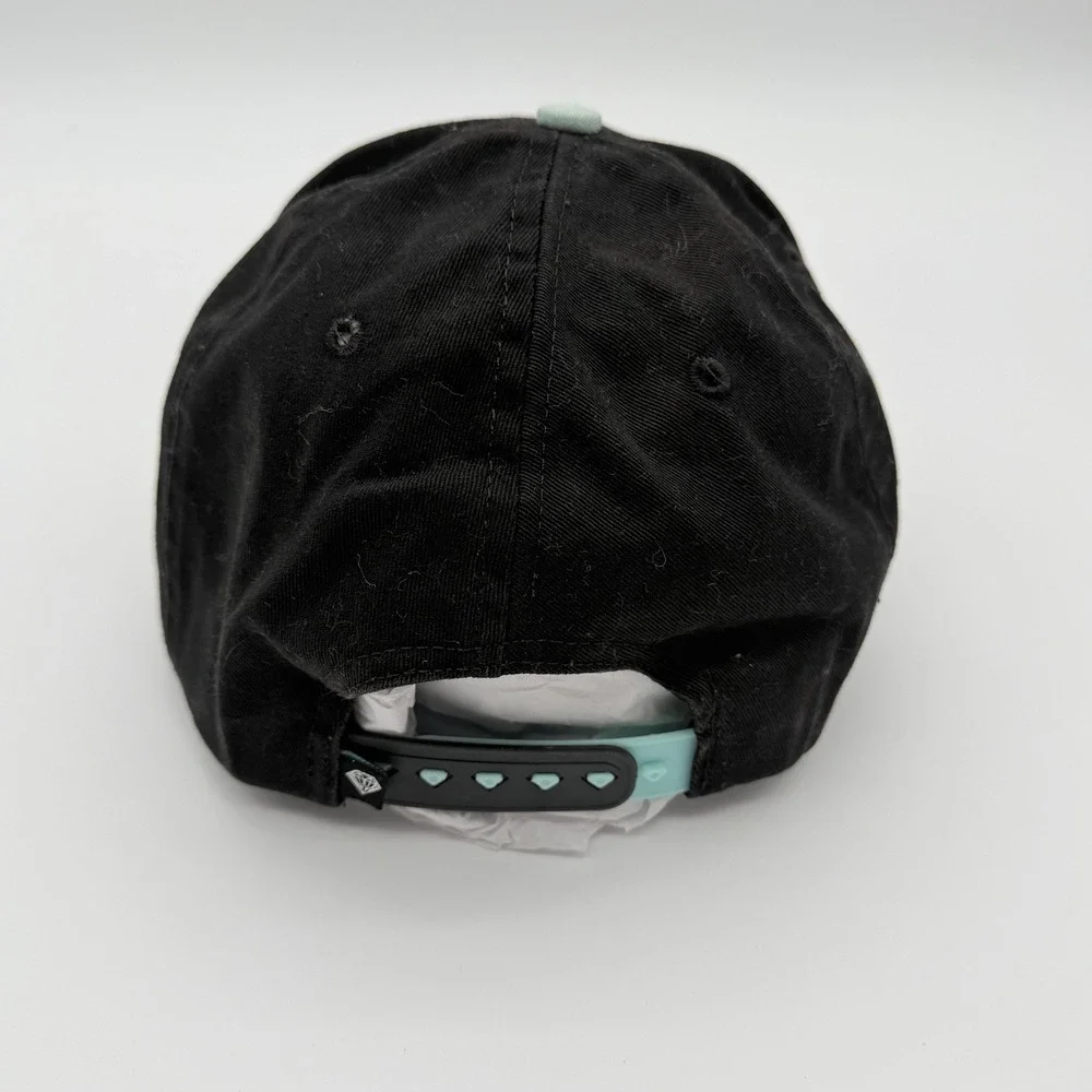 Diamond Supply Co Hat Snapback Men OSFM Black Mint Diamond Logo Skate Streetwear